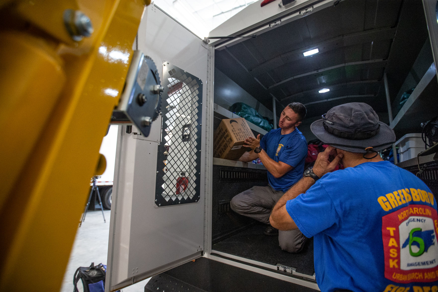 Greensboro Fire Department heads to the coast